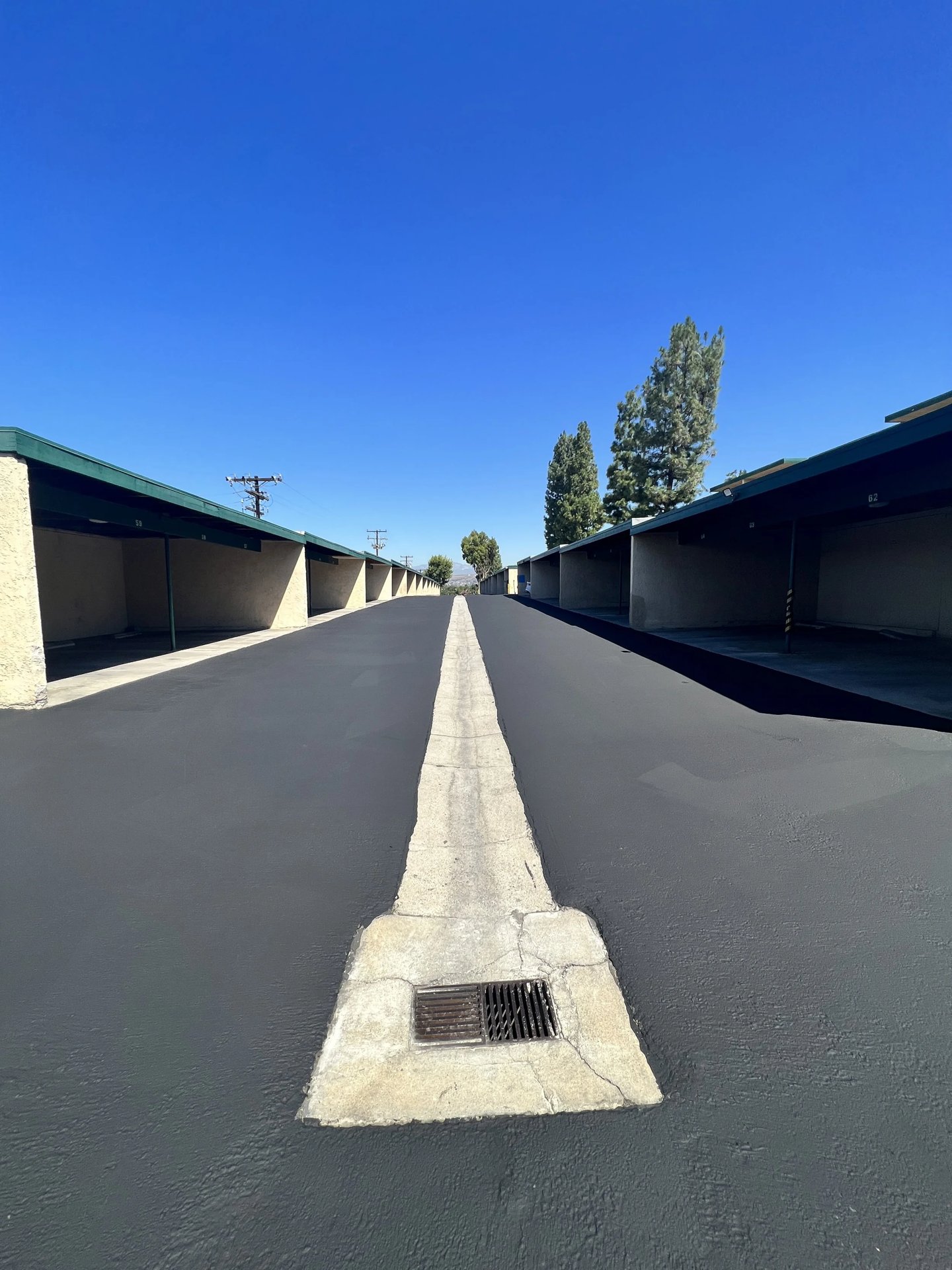 Shopping Center Seal Coat — Seal Coating in Long Beach, CA
